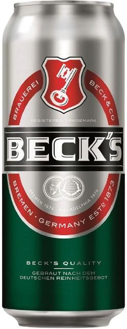 Beck´s 0,5ltr 5% olut tölkki