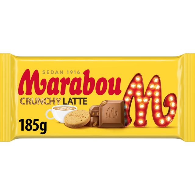 Marabou Crunchy Latte  Suklaalevy 185g