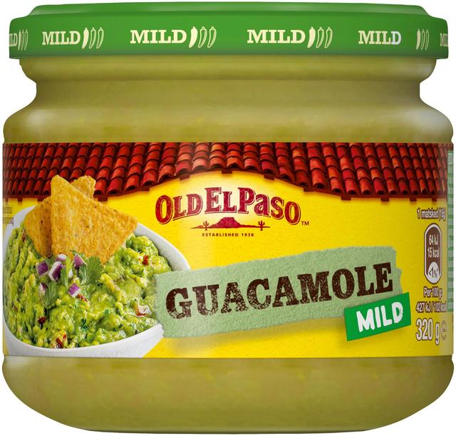Old El Paso salsa Guacamole Dip 320g