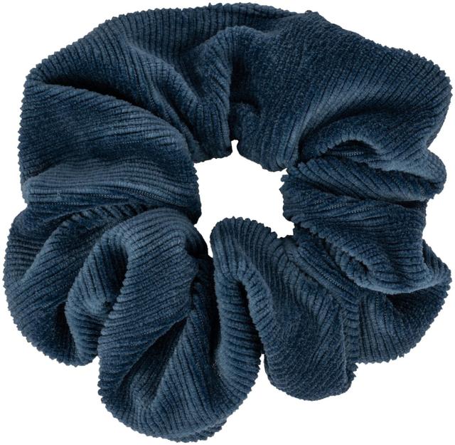 Juuksekumm scrunchie sinine samet