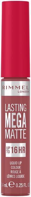 Rimmel Lasting Mega Matte Liquid Lip Colour  6 ml 210 Rose & Shine mattahuulipuna