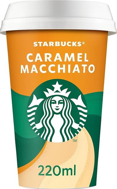 Starbucks 220 ml  Caramel Macchiato jääkahvi maitokahvijuoma