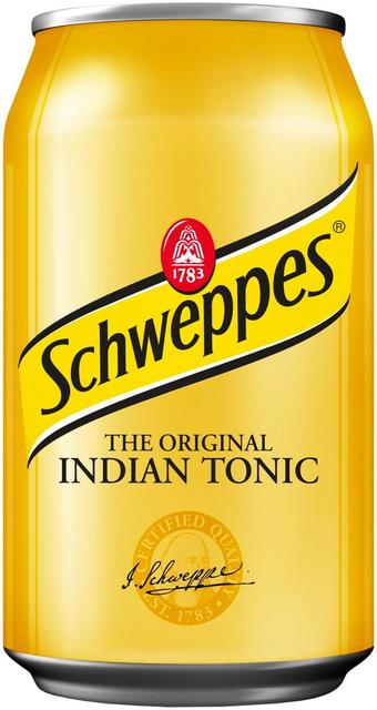 Schweppes Indian Tonic virvoitusjuoma tölkki 0,33 L