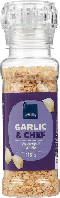 Rainbow 115g Garlic & Chef valkosipuli