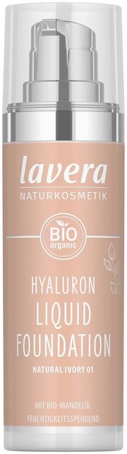 lavera Hyaluron Liquid Foundation -Natural Ivory 01- 30 ml