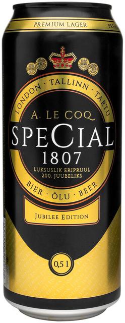 A. Le Coq Special õlu 5,2%vol 500 ml