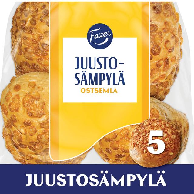 Fazer Juustosämpylä 5kpl 350g