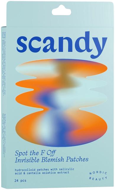Scandy Spot the F Off Invisible Blemish Patches täsmähoitotuote näppylöille 24 kpl
