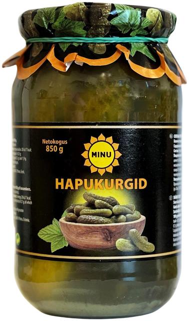 Minu hapukurgid 850/450 gr