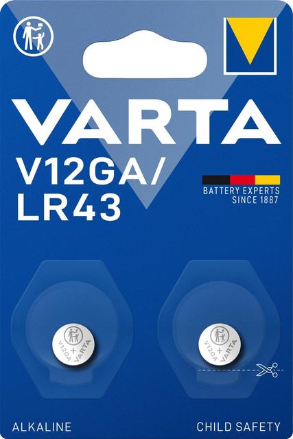 VARTA ALKALINE Special V12GA/LR43 2kpl