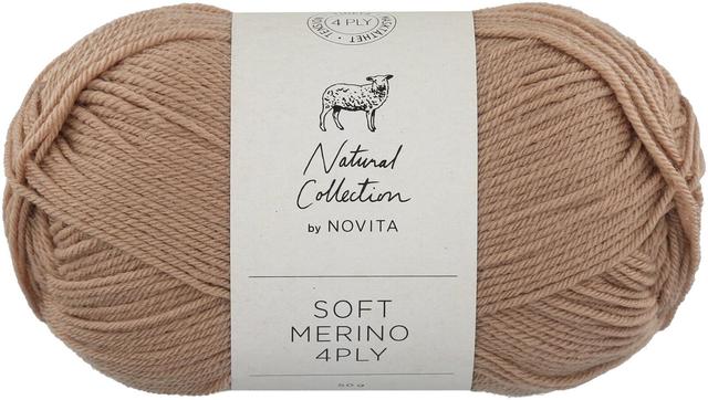 Novita lanka Soft Merino 4 PLY 50 g särkkä 618