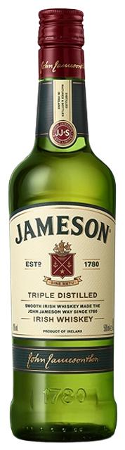 Jameson Irish Whisky 40%vol 500ml