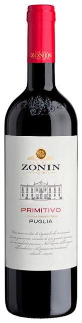 Zonin Classici Primitivo Puglia 13.5%vol 750ml