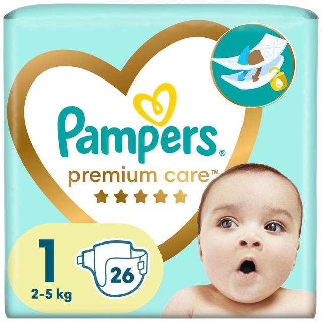 Pampers pc teipmähkmed s1 26tk