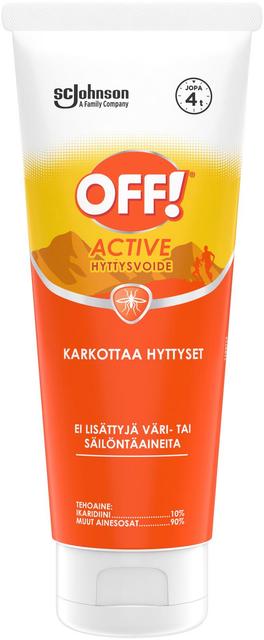 OFF! Active Hyttysvoide hajustamaton 100 ml