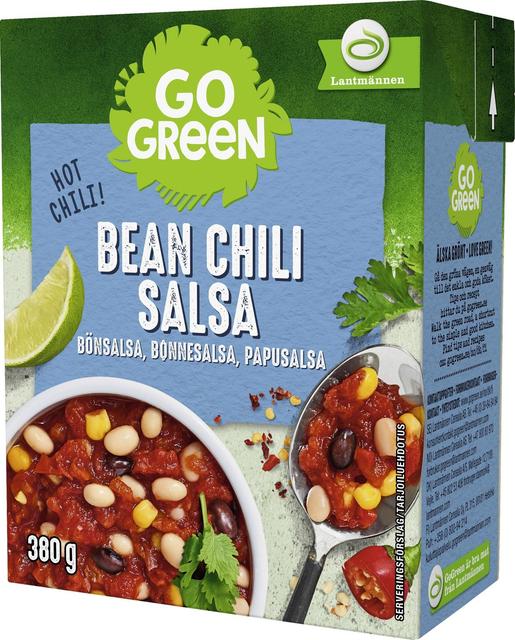 GoGreen Bean Chili Salsa 380 g