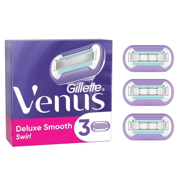 Gillette Venus Deluxe Smooth Swirl 3kpl terä