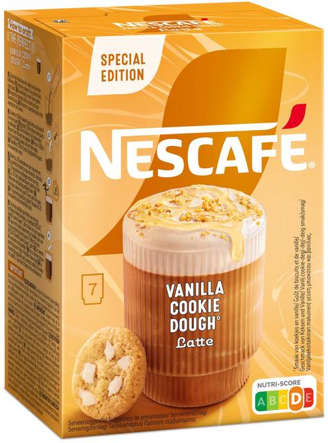 Nescafé Gold Vanilla Cookie Dough Latte 136,5g erikoispikakahvi