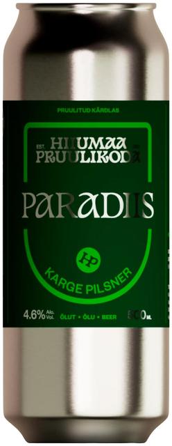 Hiiumaa Pruulikoda Paradiis õlu 4,6%vol 500 ml
