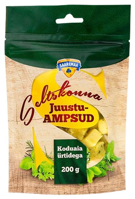 Seltskonna juustuampsud koduaia ürtidega, 200 g