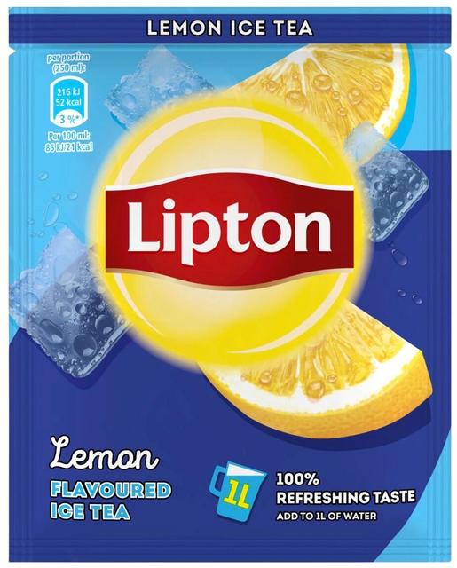 Lipton Sitruunanmakuinen jääteejuomajauhe 50g