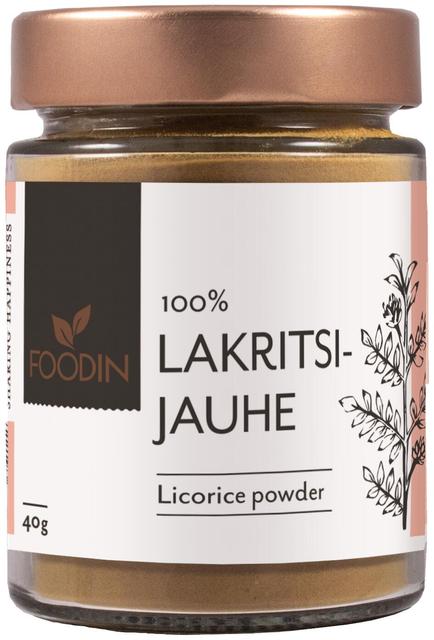 Foodin Lakritsijauhe 40g