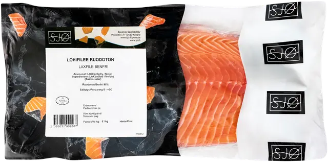 SJØ Lohifilee n1kg  ruodoton 800-1200g vac n5kg
