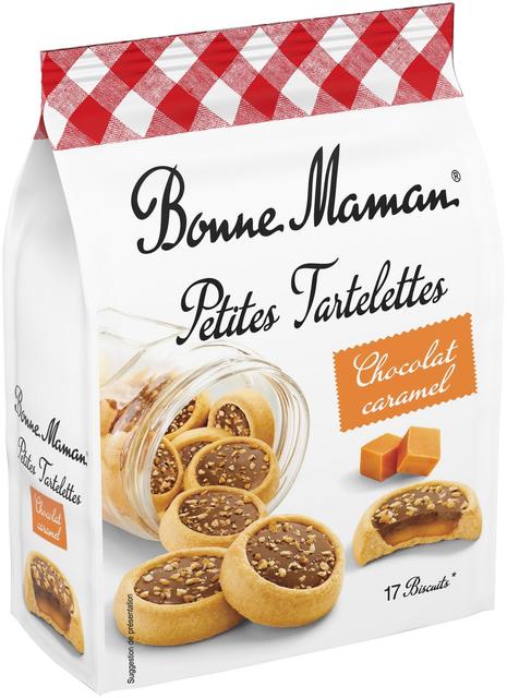 Bonne Maman Suklaa-karamellikeksitartaletit 250 G