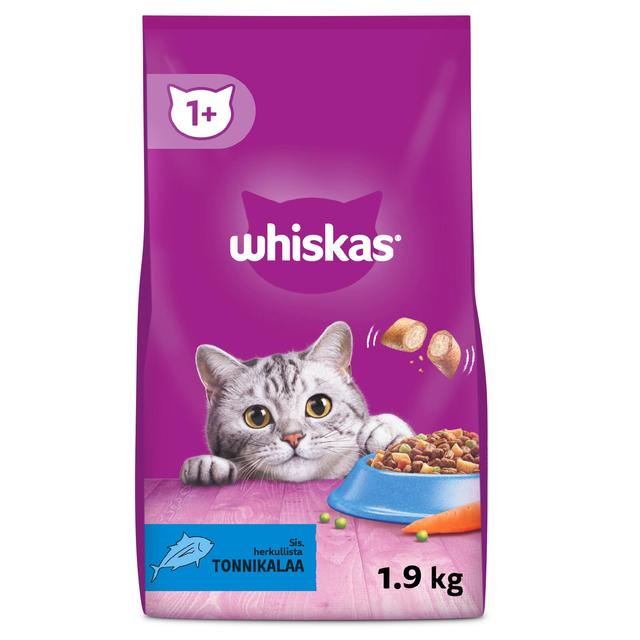 Whiskas 1+ sis. Tonnikalaa (1,9 kg)