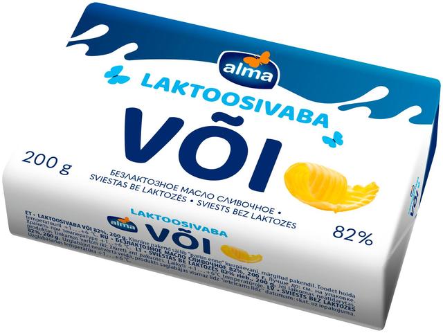 Alma või laktoosivaba 82% 200g