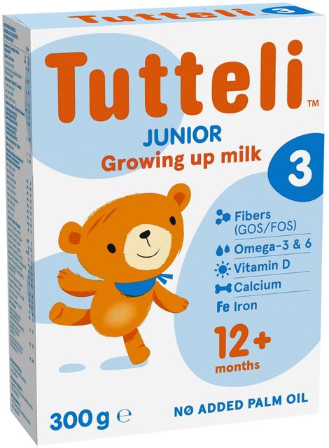 Tutteli 3 Junior piimajook alates 12 kuust, 300g