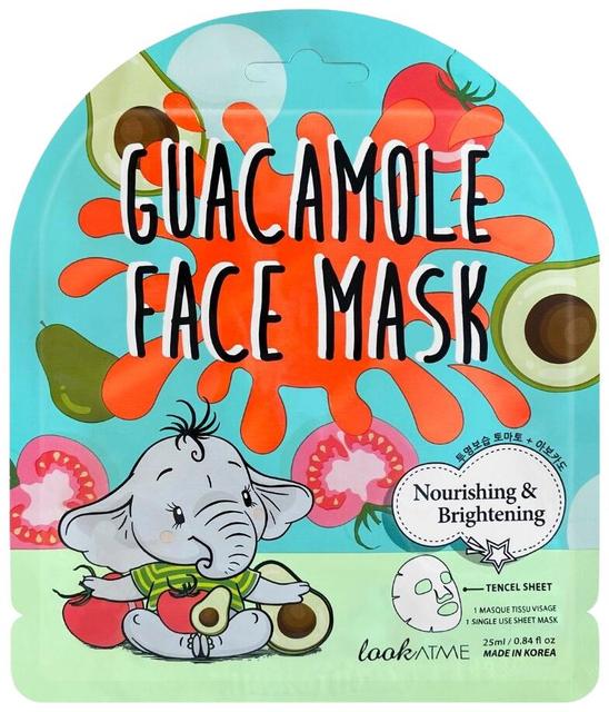 Look at me Guacamole tencel face mask-kangasnaamio