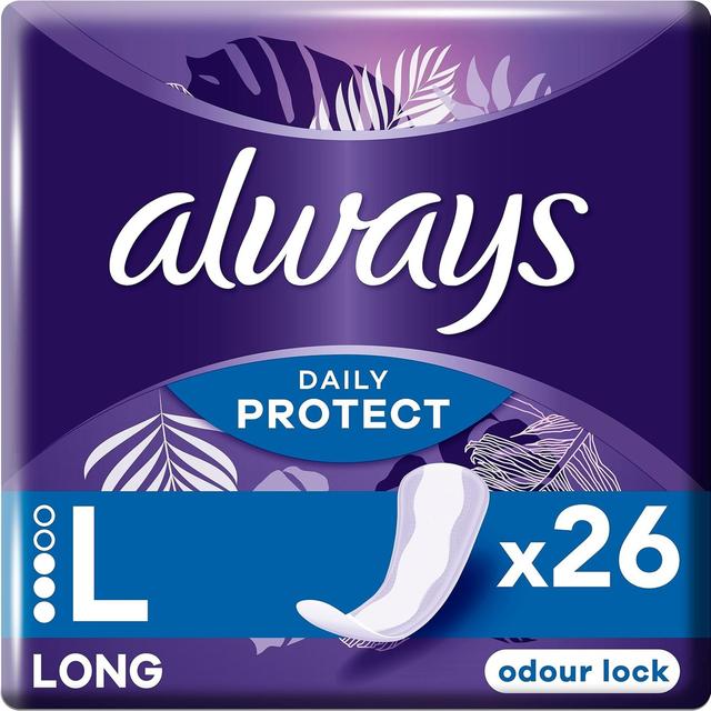 Always Daily Protect Long 26kpl pikkuhousunsuoja
