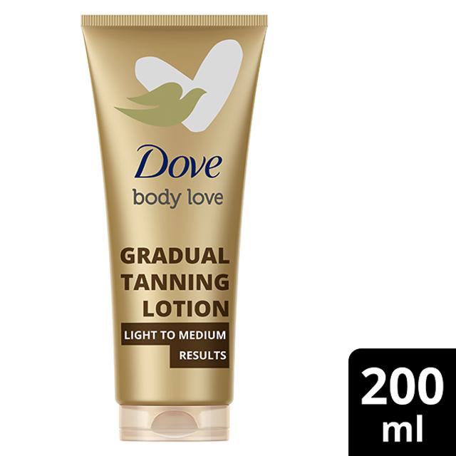 Dove Summer Revived Light to Medium Itseruskettava rusketus vaaleasta keskitummaan 200 ml