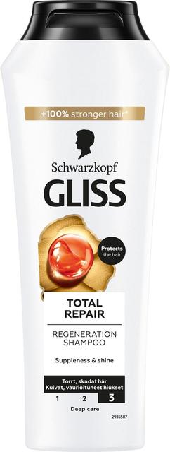 Schwarzkopf Gliss Total Repair shampoo 250ml