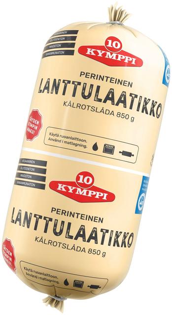 Kymppi Lanttulaatikkomassa 850 g raakapakaste