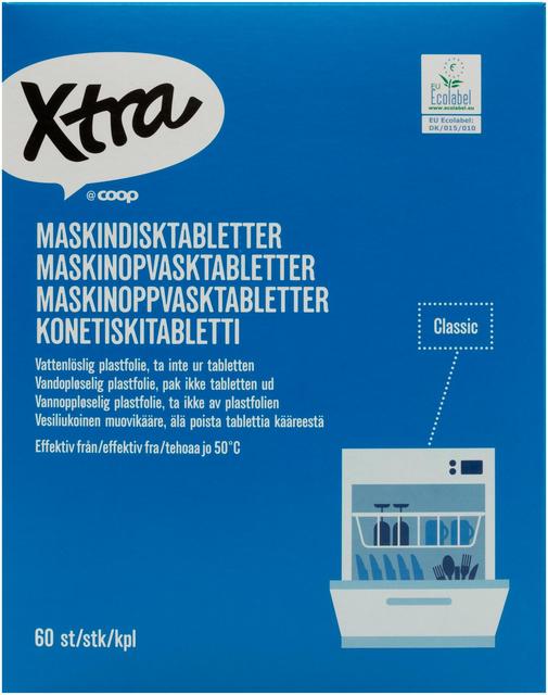 Xtra Classic konetiskitabletti 60 kpl