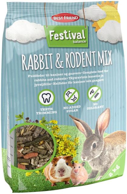Best Friend Festival Balance Rabbit&Rodent mix 2kg