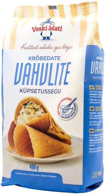 Veski Mati Krõbedad vahvlid küpsetussegu 400 g