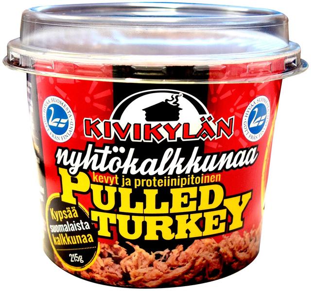 Kivikylän Pulled Turkey 215 g