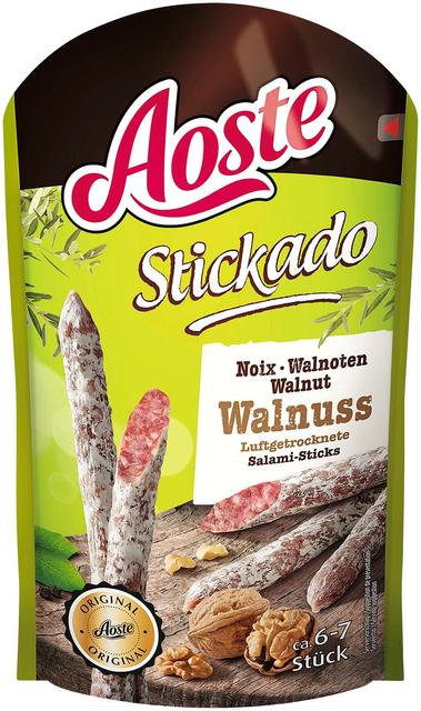 Aoste snäkkvorst kreeka pähkliga 70 g