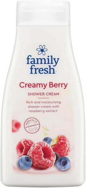 Family Fresh Creamy Berry shower cream suihkusaippua 500ml