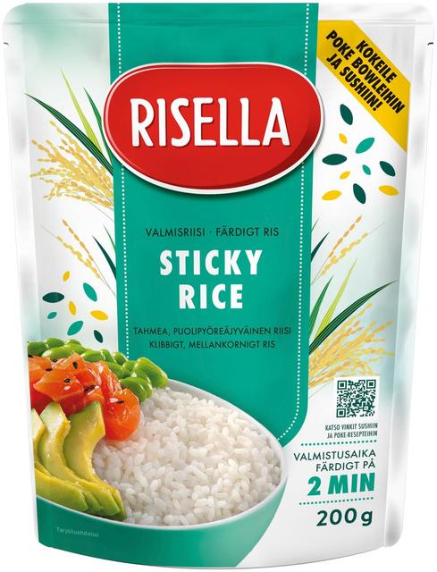 Risella valmisriisi Sticky Rice 200g