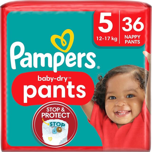 Pampers Baby Dry Pants S5 12-17kg 36kpl housuvaippa