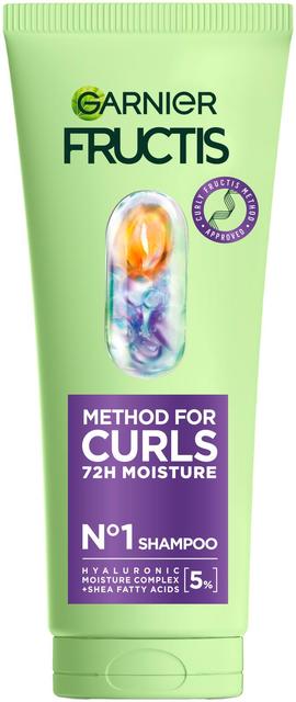 Garnier Fructis Method for Curls shampoo kihartuville hiuksille 200ml