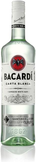 Bacardi Carta Blanca rumm 37,5%vol 700ml