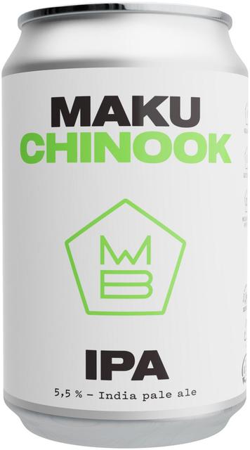 Maku Brewing 5,5% 0.33l Chinook IPA olut tlk