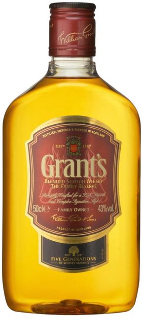 Grant's Family Reserve Whisky 43%vol 500ml, PET