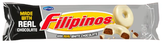 Filipinos 120g Valkosuklaakeksi
