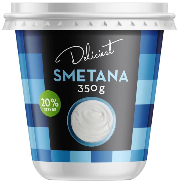 Deliciest Smetana 20 % 350 g